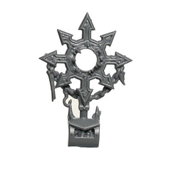 Warhammer 40k Games Workshop Chaos Space Marines Possessed Back Pack A Accessory B Chaos Icon