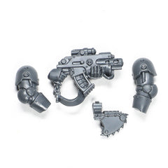 Warhammer 40K Space Marines Games Workshop MKII Crusade Armour Bolter With Arms A