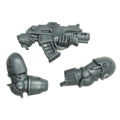 Warhammer 40K Space Marines Games Workshop MKIII Iron Armour Bolter With Arms B