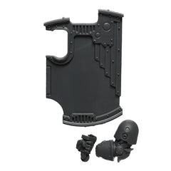 Warhammer 40K Space Marines Games Workshop MKIII Iron Armour Breacher Upgrade Breacher Shield