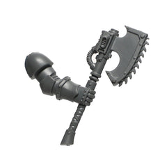 Warhammer 40k Games Workshop Chaos Space Marines Red Corsairs Raiders Chain Axe