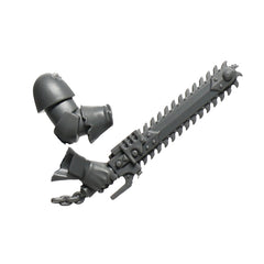 Warhammer 40k Games Workshop Chaos Space Marines Red Corsairs Raiders Chainsword B