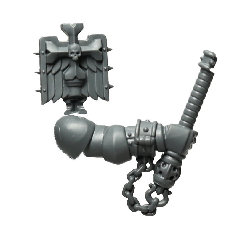 Warhammer 40k - Black Templars Chapelain Grimaldus et sa Suite Warhammer 40k - Black Templars Chapelain Grimaldus et sa Suite