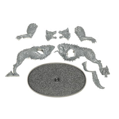 Warhammer 40k Games Workshop Space Wolves Wolf Guard Headtakers Fenrisian Hunting Wolf A