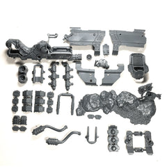 Warhammer 40K Games Workshop Space Marines White Scars Suboden Khan Grav Bike Thunder