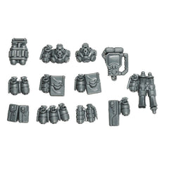 Warhammer 40K Space Marines Games Workshop MKIII Iron Armour Grenades And Accessories