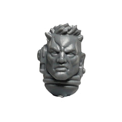 Warhammer 40K Games Workshop Space Marine Heads Head Bare 1