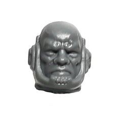 Warhammer 40K Games Workshop Space Marine Heads Head Bare 32