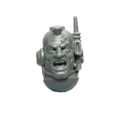 Warhammer 40K Space Marines Games Workshop MKIV Assault Squad Head Bare B