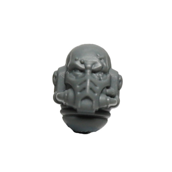 Warhammer 40K Space Marine Primaris Captain in Gravis Armour Head Bare ...