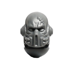 Warhammer 40K Space Marines Games Workshop MKIV Tactical Squad Head Bare C