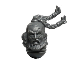 Warhammer 40k Games Workshop Space Wolves Wolf Guard Headtakers Head Bare D