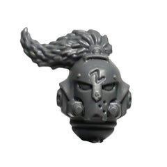 Warhammer 40k Games Workshop Space Wolves Wolf Guard Headtakers Head Helmet B