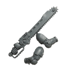 Warhammer 40K Space Marines Games Workshop Melee Weapons Upgrade Set Heavy Chainsword