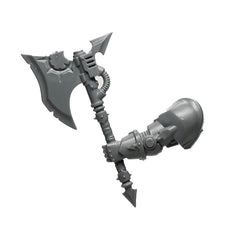 Warhammer 40k Games Workshop Chaos Space Marines Terminator Squad Power Axe