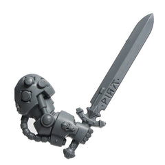 Warhammer 40k Games Workshop Space Wolves Wolf Guard Terminators Power Sword A