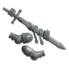 Warhammer 40K Space Marines Games Workshop Melee Weapons Upgrade Set Power Sword Being Drawn