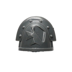 Warhammer 40K Games Workshop Black Templars Crusade Ancient Shoulder Pad A