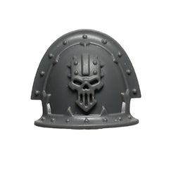 Warhammer 40K Games Workshop Iron Warriors Upgrades Shoulder Pad A