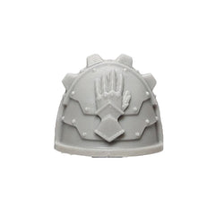 Warhammer 40K Space Marine Forgeworld Iron Hands Legion Praetor Shoulder Pad B