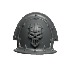 Warhammer 40K Games Workshop Iron Warriors Upgrades Shoulder Pad C