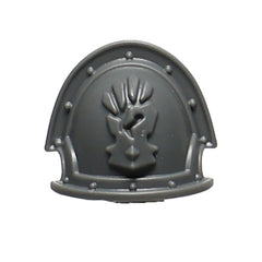 Warhammer 40k Games Workshop Chaos Space Marines Red Corsairs Raiders Shoulder Pad E