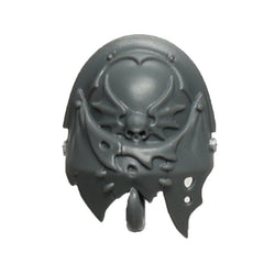 Warhammer 40K Games Workshop Space Marines Night Lords Nemesis Claw Kill Team Shoulder Pad E