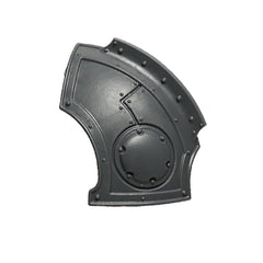 Warhammer 40K Games Workshop Saturnine Praetor Shoulder Pad Front Left A