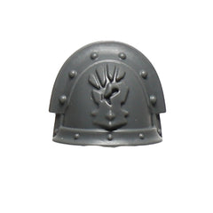 Warhammer 40k Games Workshop Chaos Space Marines Red Corsairs Raiders Shoulder Pad G