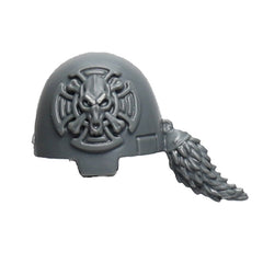 Warhammer 40k Games Workshop Space Wolves Wolf Guard Terminators Shoulder Pad L