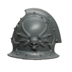 Warhammer 40K Games Workshop Space Marines Night Lords Nemesis Claw Kill Team Shoulder Pad L