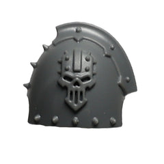 Warhammer 40K Games Workshop Iron Warriors Upgrades Shoulder Pad M