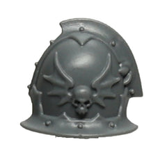 Warhammer 40K Games Workshop Space Marines Night Lords Nemesis Claw Kill Team Shoulder Pad N