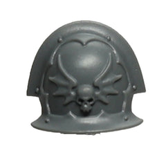 Warhammer 40K Games Workshop Space Marines Night Lords Nemesis Claw Kill Team Shoulder Pad Q