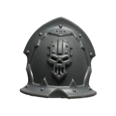 Warhammer 40K Games Workshop Iron Warriors Upgrades Shoulder Pad R