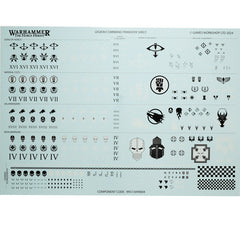 Warhammer 40K Space Marines Games Workshop Legion Command Upgrade Set Transfers