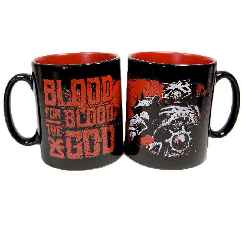 Warhammer 40k Games Workshop Warhammer World Khorne Blood For The Blood God Mug