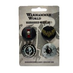 Warhammer 40k Space Marines Warhammer World Exclusive Pin Badge Set 1
