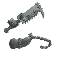 Warhammer 40K Games Workshop World Eaters Exalted Eightbound A Eviscerator Chain Cleaver A