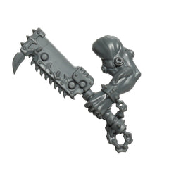 Warhammer 40K Games Workshop World Eaters Exalted Eightbound A Eviscerator Chain Cleaver B
