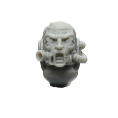 Warhammer 40K Space Marine Forgeworld Iron Hands MKVI Head Bare A