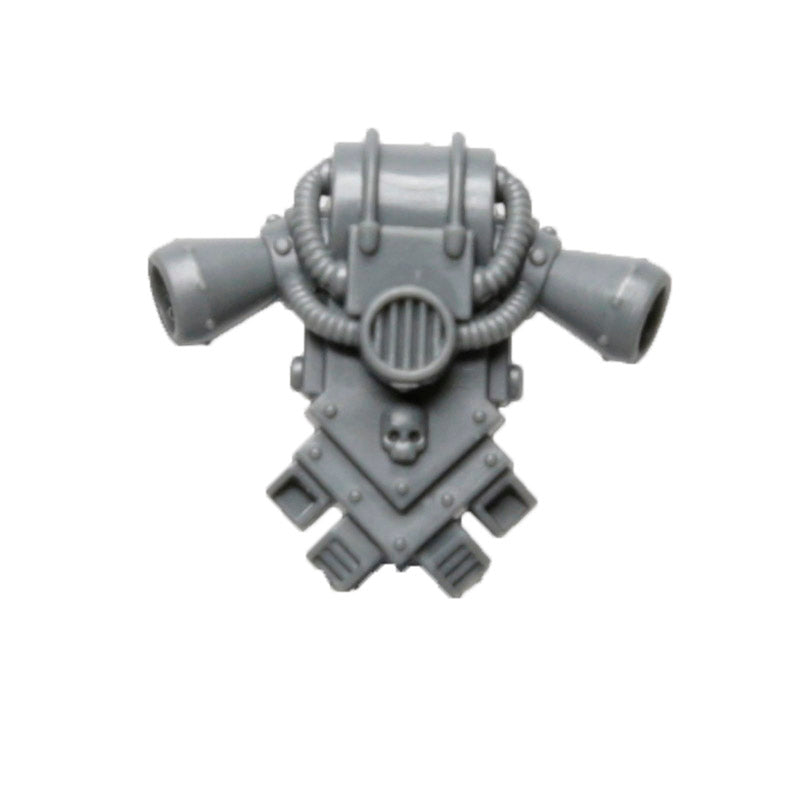 Warhammer 40K Space Marines Games Workshop Plastic Legion MKIII Iron Armour Back Pack A OOP