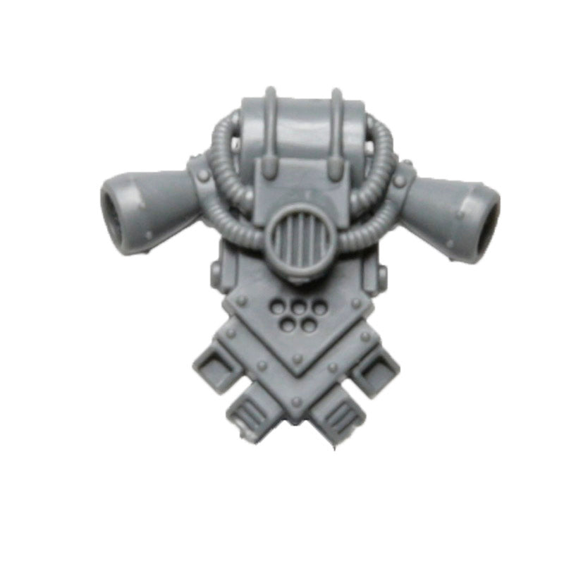 Warhammer 40K Space Marines Games Workshop Plastic Legion MKIII Iron Armour Back Pack B OOP