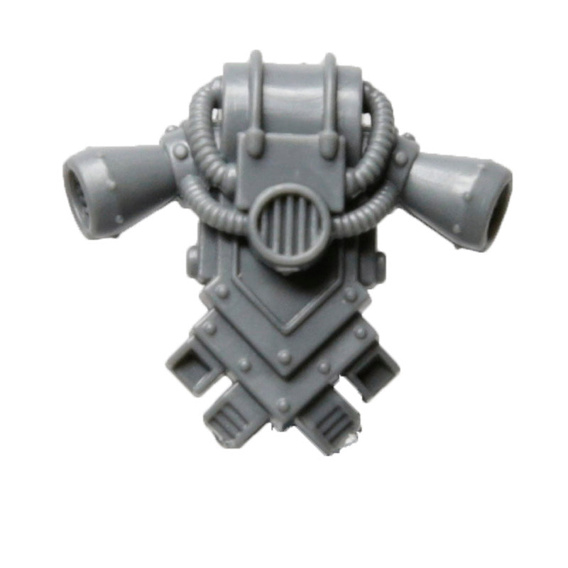 Warhammer 40K Space Marines Games Workshop Plastic Legion MKIII Iron Armour Back Pack D OOP