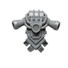 Warhammer 40K Space Marines Games Workshop Plastic Legion MKIII Iron Armour Back Pack H OOP