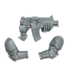 Warhammer 40K Space Marines Games Workshop MKVI Corvus Armour Bolter With Arms C