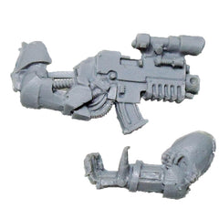 Warhammer 40K Space Marine Iron Hands Bionic Arms Bolter Bits Scoped