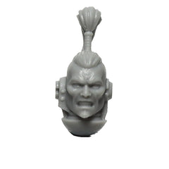 Warhammer 40K Forgeworld Space Marines White Scars MKVI Head Bare A