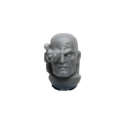 Warhammer 40K Space Marine Devastator Squad Head Bare A