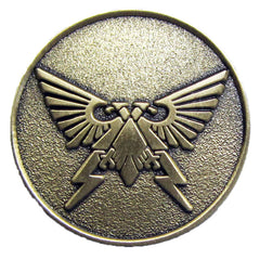 Warhammer 40k Horus Heresy Space Marines Emperors Aquila Forgeworld Pin Badge